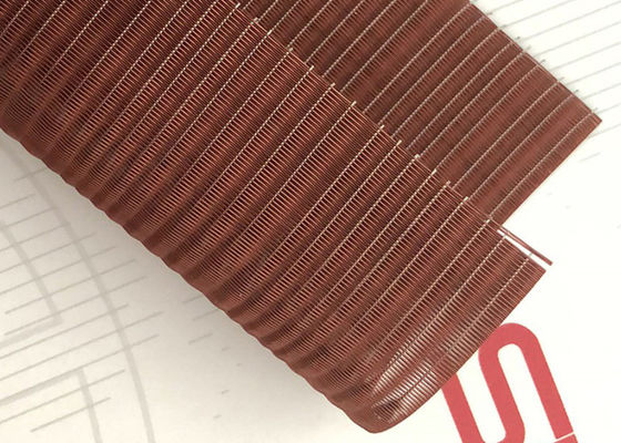 Maille tissée décorative intérieure en métal du grillage 10m 50m de couche intermédiaire en verre de vin rouge