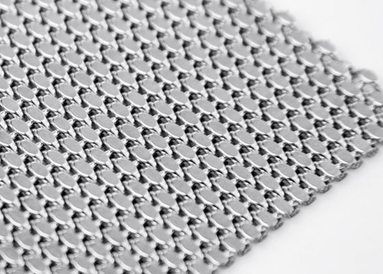 Maille tissée par PVD en métal d'ascenseur de Mesh Panels Anti Fire Decorative de fil
