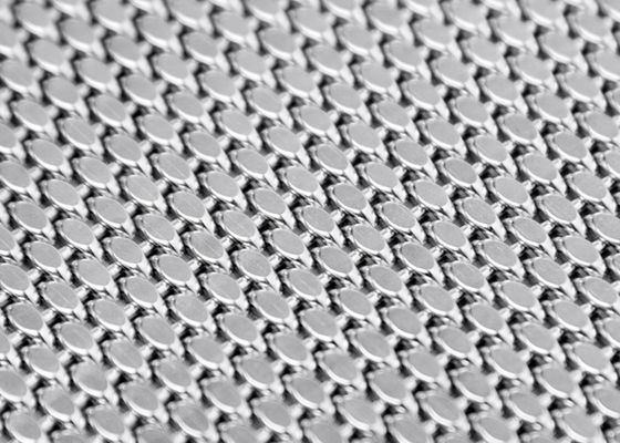 Maille tissée par PVD en métal d'ascenseur de Mesh Panels Anti Fire Decorative de fil