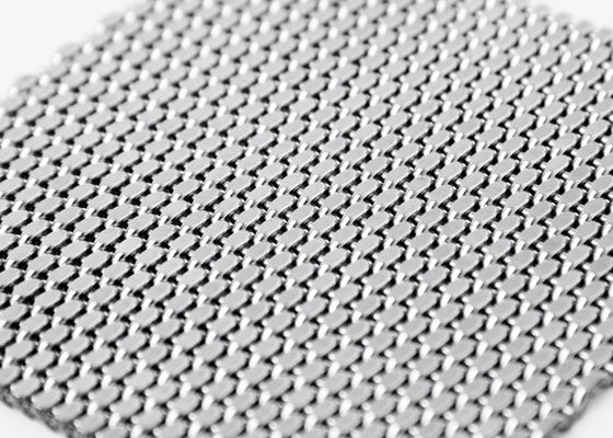 Maille tissée par PVD en métal d'ascenseur de Mesh Panels Anti Fire Decorative de fil