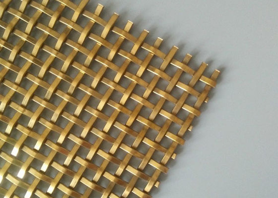 écrans de sécurité décoratifs multicolores de Mesh Grilles Plated Metal Steel de fil de 3m