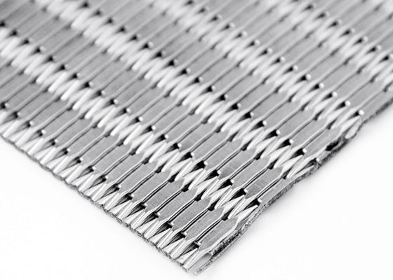 Façade architecturale de l'anticorrosion SS304 Mesh Screen Rigid Metal Mesh