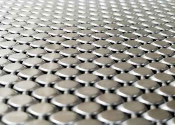 longueur de Mesh Cladding High Tensile Strength 4.5m 5.5m en métal de l'acier inoxydable 316L
