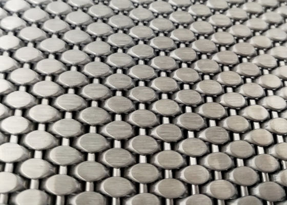 longueur de Mesh Cladding High Tensile Strength 4.5m 5.5m en métal de l'acier inoxydable 316L