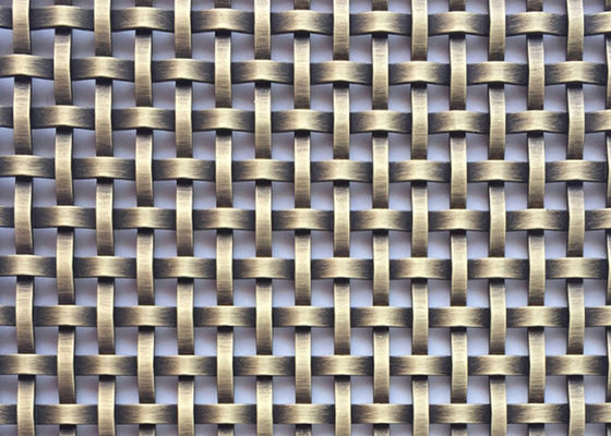Gril en acier de cuivre rouge Mesh Interior Design Anti Alkaline 20m 2.5mm profondément