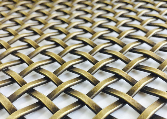 fil décoratif bouclé Mesh Grilles PVD de 3mm