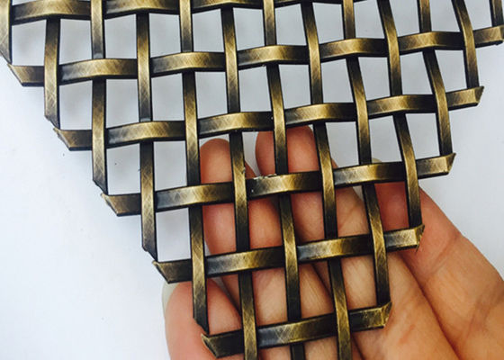 fil décoratif bouclé Mesh Grilles PVD de 3mm