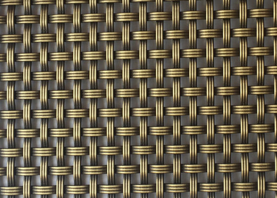 le métal décoratif Mesh Screen Wire Grille Antique d'ODM de 3.2mm a plaqué