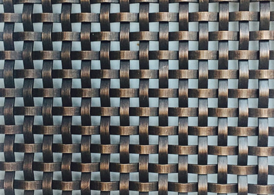 la place de façade de meubles de 6.5ft tissent l'armure Mesh Smooth Surface d'acier inoxydable