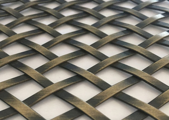 5ft ont serti par replis le terrain découvert décoratif de Mesh Grilles 43,2% de fil d'acier inoxydable