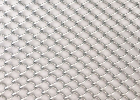 Cheminée Mesh Curtain Aluminum Oxidation d'acier inoxydable de la séparation 304