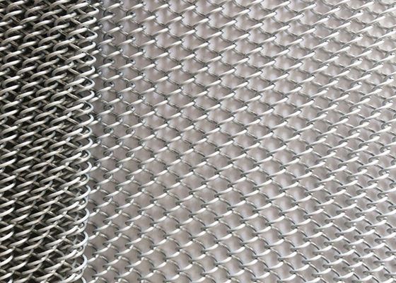 Cheminée Mesh Curtain Aluminum Oxidation d'acier inoxydable de la séparation 304