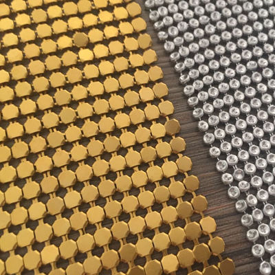 Métal métallique en aluminium Mesh Fabric For Clothing d'Oilproof de paillettes de revêtement de GV