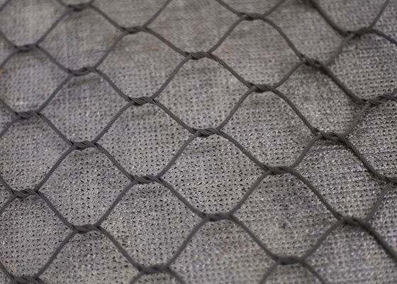 Main de 180 x de 180mm - maille flexible tissée de câble d'acier inoxydable de la maille 60m AISI 316