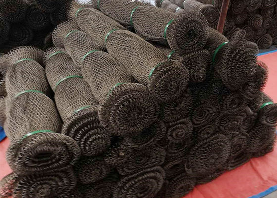 Main de 180 x de 180mm - maille flexible tissée de câble d'acier inoxydable de la maille 60m AISI 316