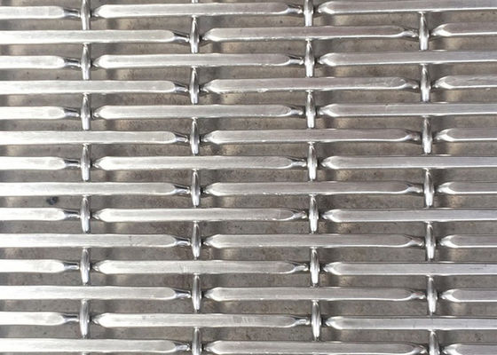 diviseurs architecturaux épais d'acier inoxydable Mesh Woven Wire Screen Space de 3mm