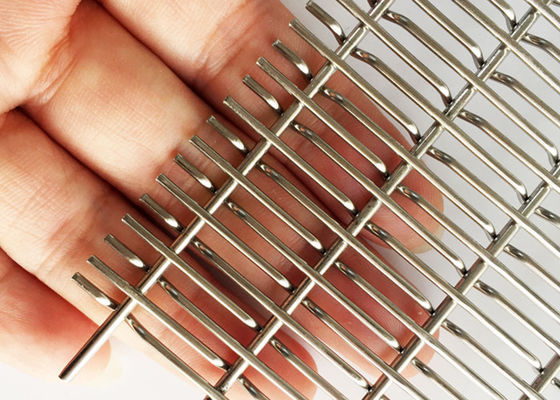 Maillage de fil tissé architectural en laiton certifié ISO9001-2015 pour le diamètre du fil 0,02 mm-2,03 mm Applications et performances