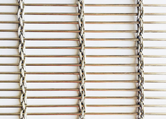 Corde Mesh Cladding d'acier inoxydable pour la maille architecturale d'acier inoxydable