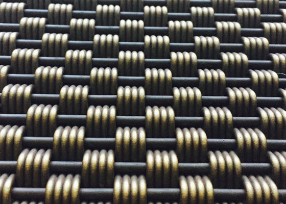 Ascenseur architectural de Mesh Antique Brass Decorative For en métal de solides solubles 304