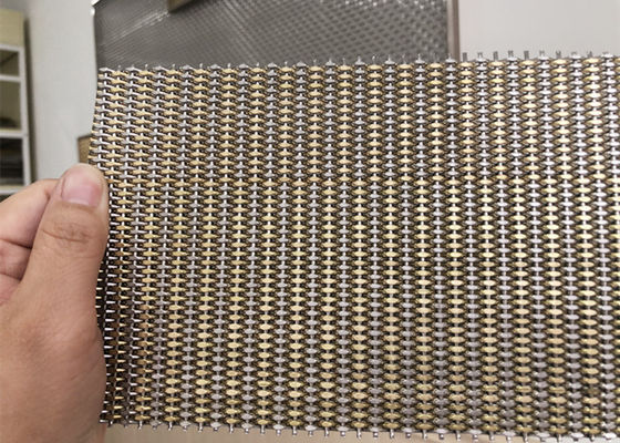 Métal architectural tissé Mesh For Building Cladding de l'acier inoxydable 3.2mm