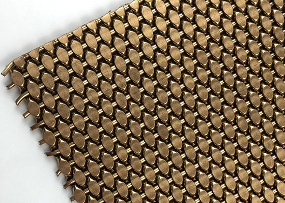Métal architectural tissé Mesh For Building Cladding de l'acier inoxydable 3.2mm