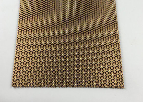Métal architectural tissé Mesh For Building Cladding de l'acier inoxydable 3.2mm