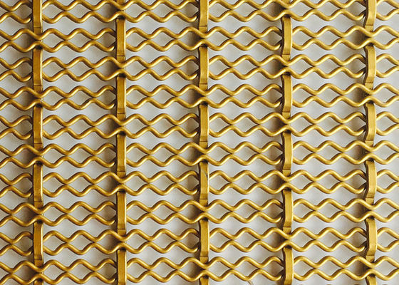 grillage tissé décoratif 4.0m x 2.0m de façade de 4.5mm