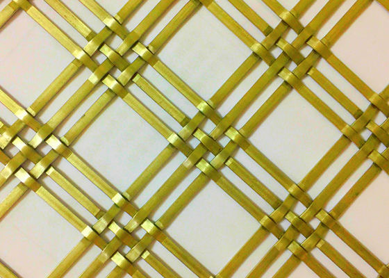 Fil tissé décoratif Mesh Stainless Steel de peinture plate 3.0m x 1.5m