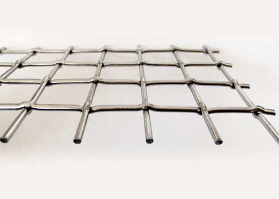 Acier inoxydable tissé Mesh For Gate And Windows serti par replis de la décoration 321
