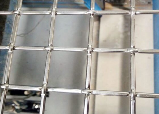 Acier inoxydable tissé Mesh For Gate And Windows serti par replis de la décoration 321