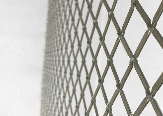 Portes serties par replis de Mesh Metal Screen For Cabinet de fil tissées par couleur naturelle de solides solubles