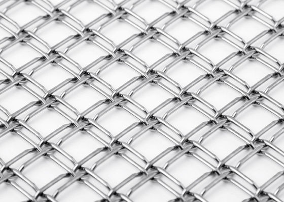 La clôture du double antiacide a serti par replis la décoration d'acier inoxydable du grillage 304