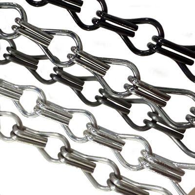 Taille personnalisée et conception en acier inoxydable en aluminium métal décoratif filet de fil pour la décoration