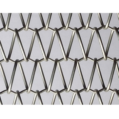 10 mm d'épaisseur Architecture Tissu métallique Solution idéale pour les bâtiments