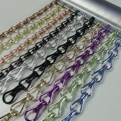 Chaînes de rideaux en treillis métallique en aluminium décoratif - Conception personnalisée et durable