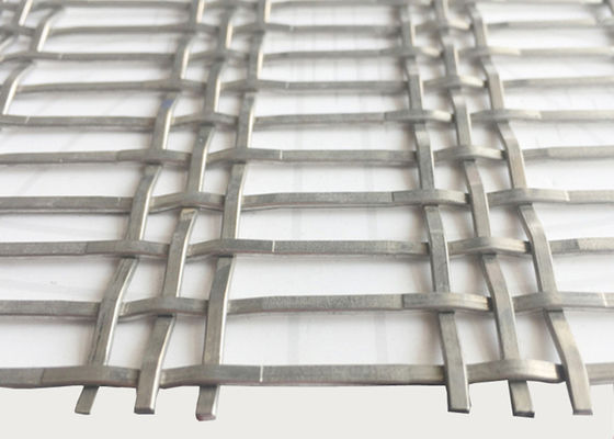 Mise à niveau du projet Retour de la maille de fil tissé architectural de tissage néerlandais Certification ISO9001-2015