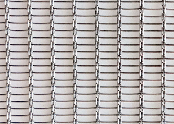 Fil intérieur Mesh Decorative Design de la couche intermédiaire SS304 en verre 1.2mm