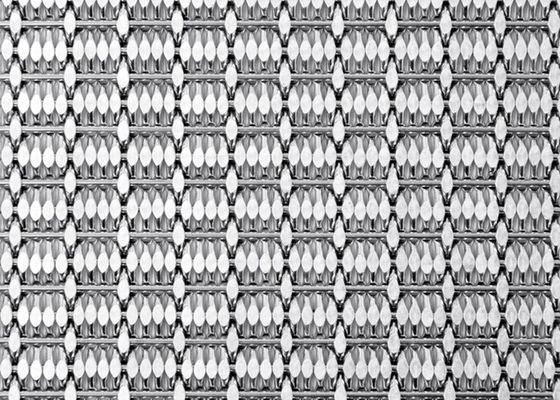 Fil tissé par PVDF durable Mesh Panels Cladding Enclosures Weather Resisitant
