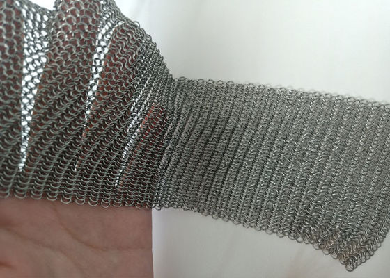 Couleur naturelle décorative de Chainmail Ring Mesh Curtain Screen Building Facades